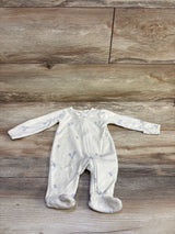 Carter's Terry Cloth Sleeper Cream sz Newborn