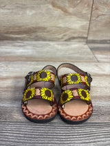 Leather Huarache Sunflower Sandals Brown sz 3c