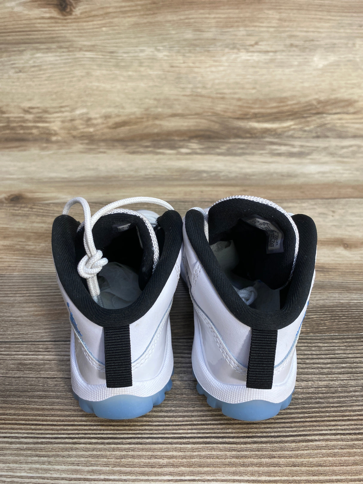 Air Jordan 11 Retro TD 'Legend Blue / Columbia' Sneakers sz 10c