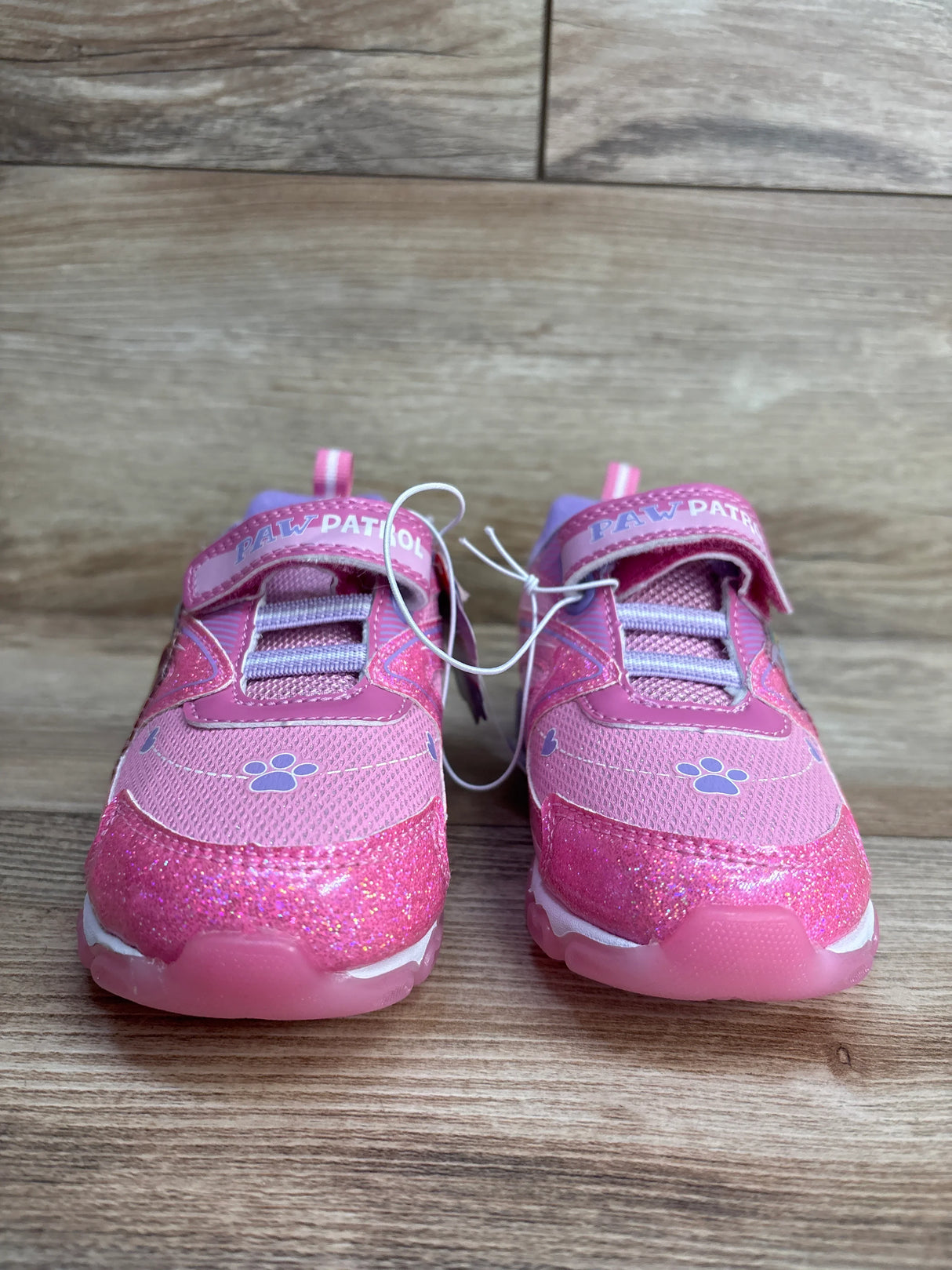 NEW PAW Patrol Light-Up Sneakers Pink sz 10c