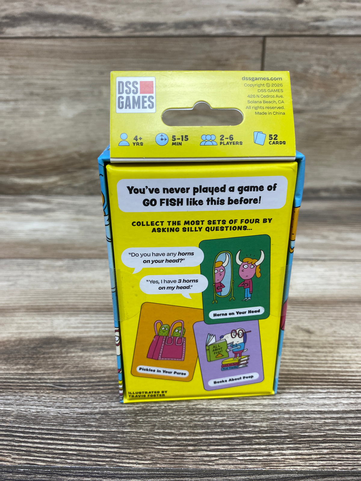 NEW DSS Games Do You Have Any Farting Unicorns Silly Go Fish Card Game