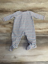 Just One You Striped Sleeper White sz 3m - Me n Mommy To Be