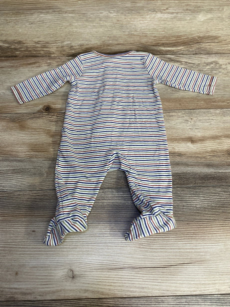 Just One You Striped Sleeper White sz 3m - Me n Mommy To Be