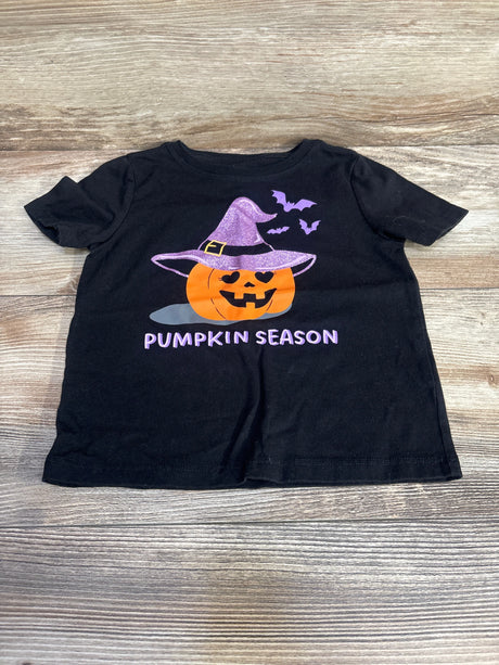 Wonder Nation Pumpkin Season Shirt Black sz 3T - Me n Mommy To Be