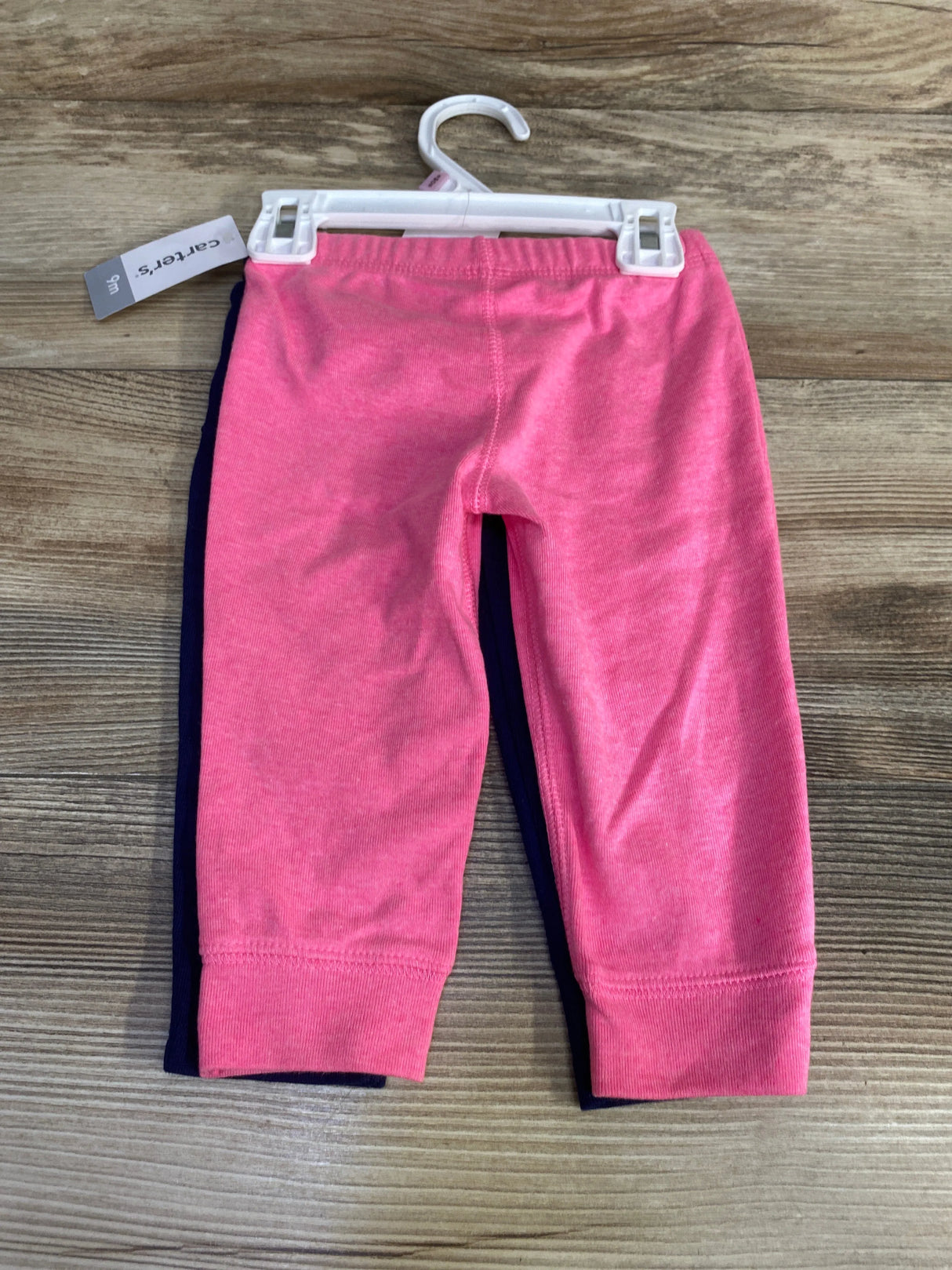 NEW Carter's 2pk Pants Navy/Pink sz 9m