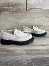 NEW Zara Faux Leather Platform Casual Shoes, Beige sz 9c