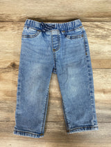 Jumping Beans Drawstring Jeans Blue sz 12m