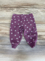 Carter's Floral Joggers Purple sz 6m