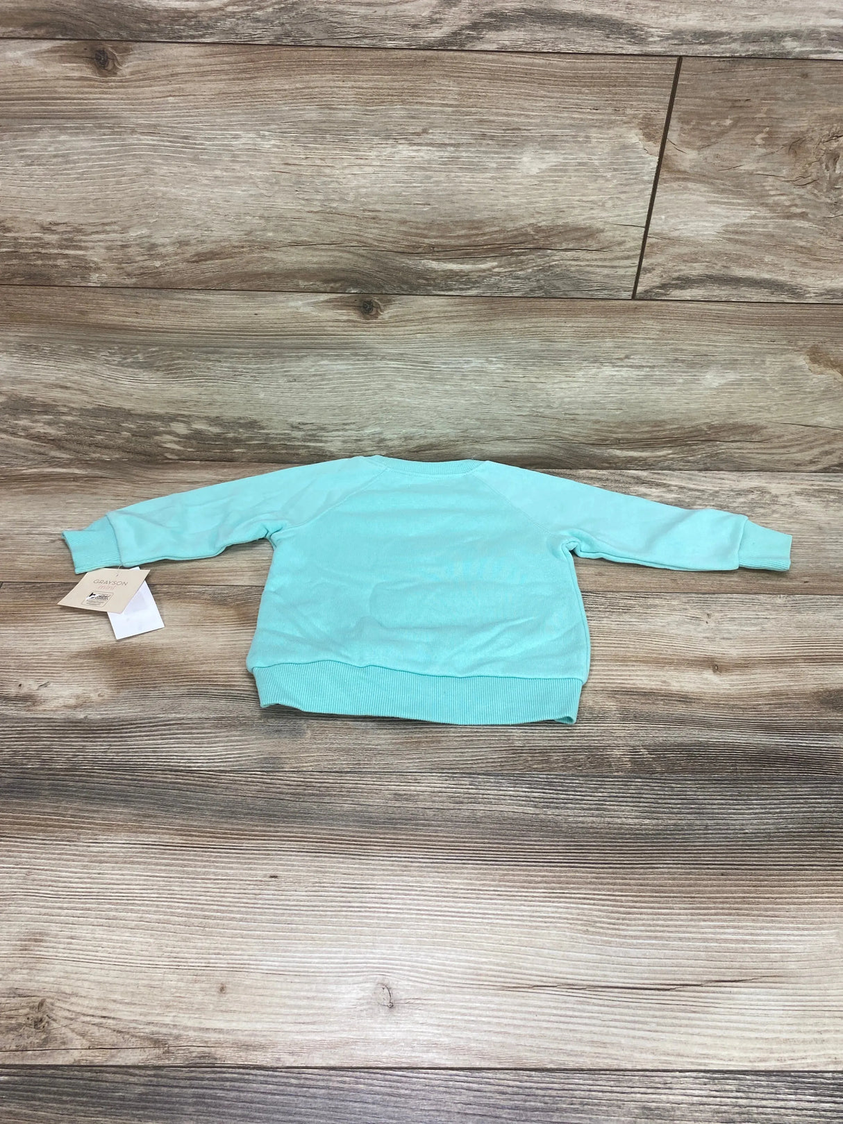 NEW Grayson Mini Mint Always Keep Growing Sweatshirt sz 12m