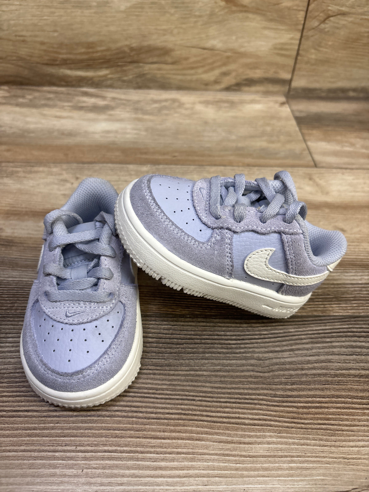 Nike Force 1 Low LV8 2 TD 'Ghost Sail' Sneakers sz 5c