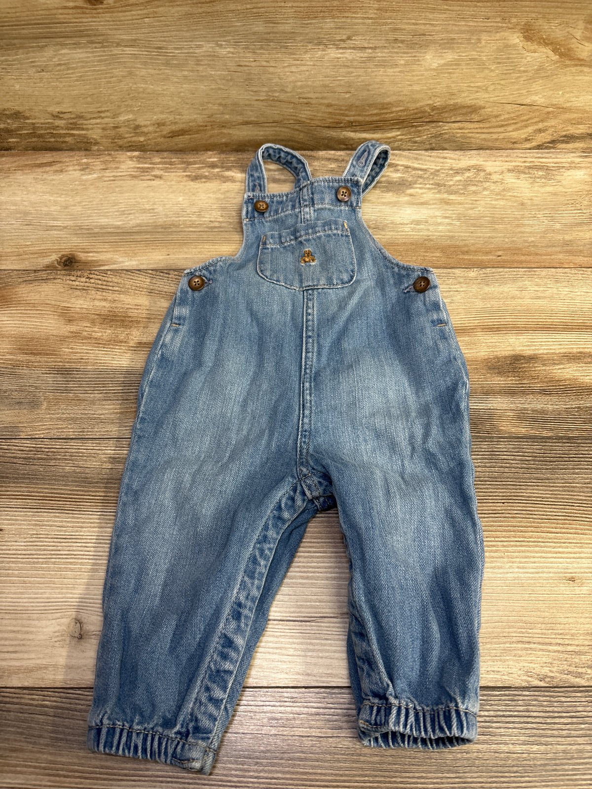 Baby Gap Denim Overalls Blue sz 6-12m
