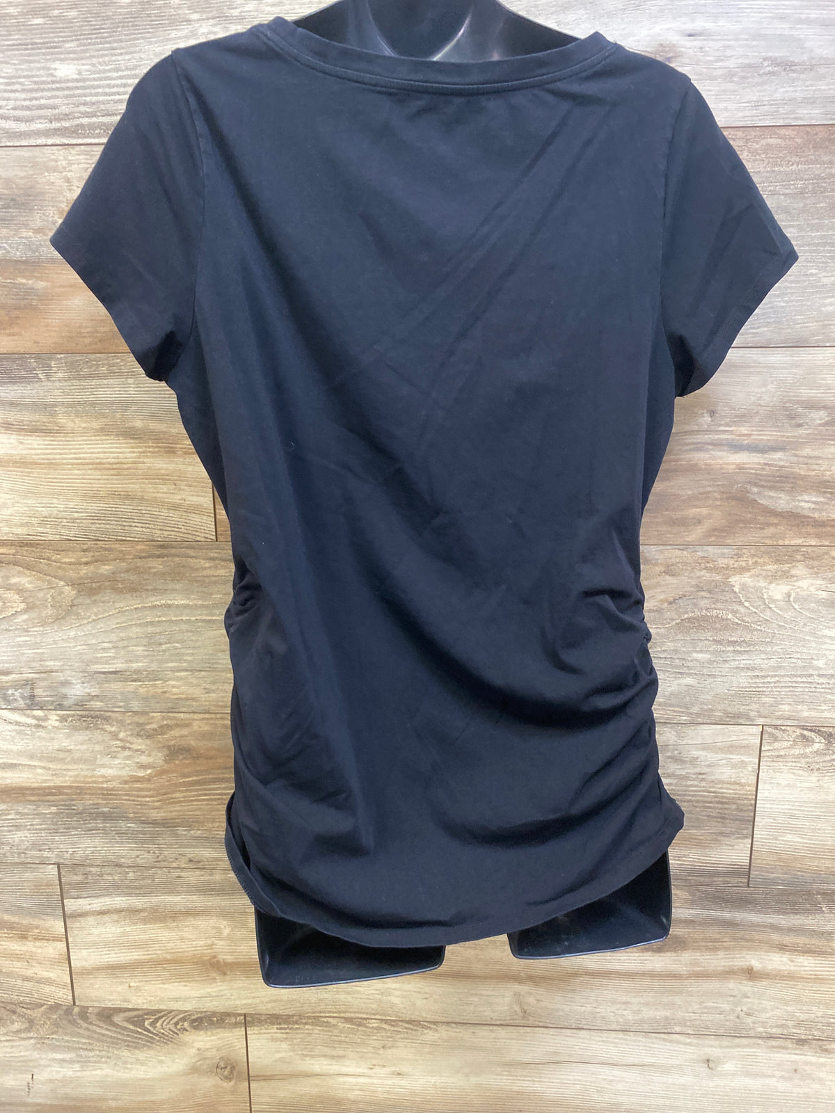 Old Navy Maternity Fitted Shirt Black sz XL