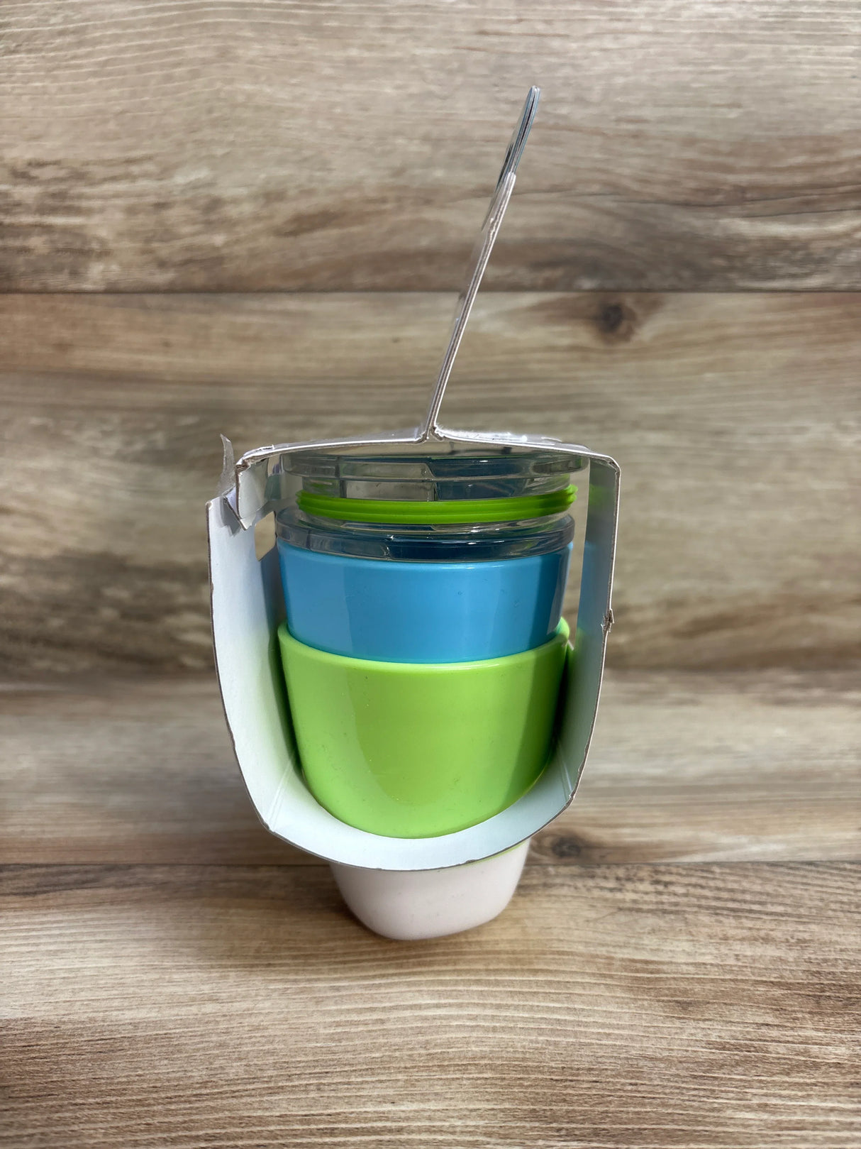 NEW Munchkin Splash 2 Cups With Training Lids Blue/Green 7oz - 18m+