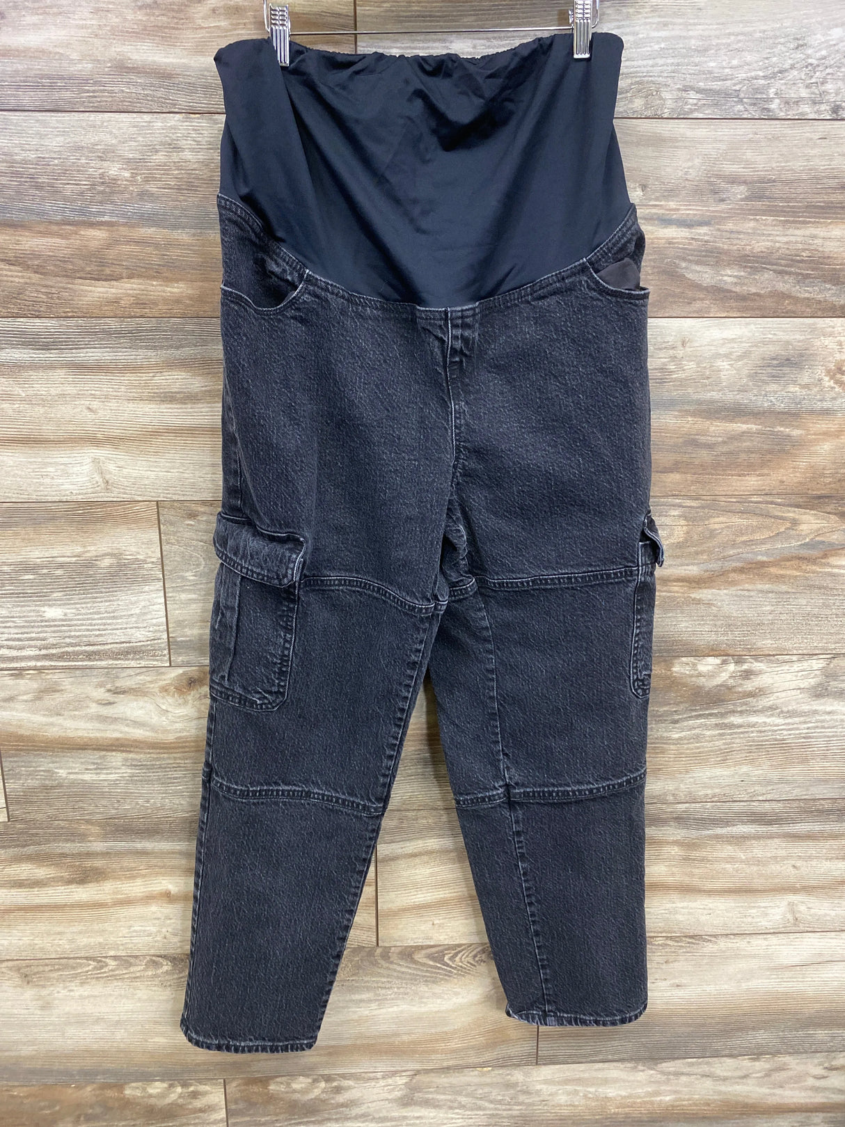 Isabel Maternity Straight Jeans Black sz Large