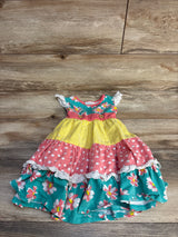 adora-bay Tiered Floral Dress sz 3T