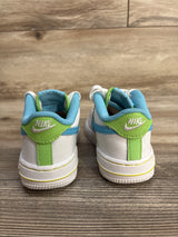 Nike Force 1 LV8 TD 'Rainbow Stitch' Sneakers, White sz 9c