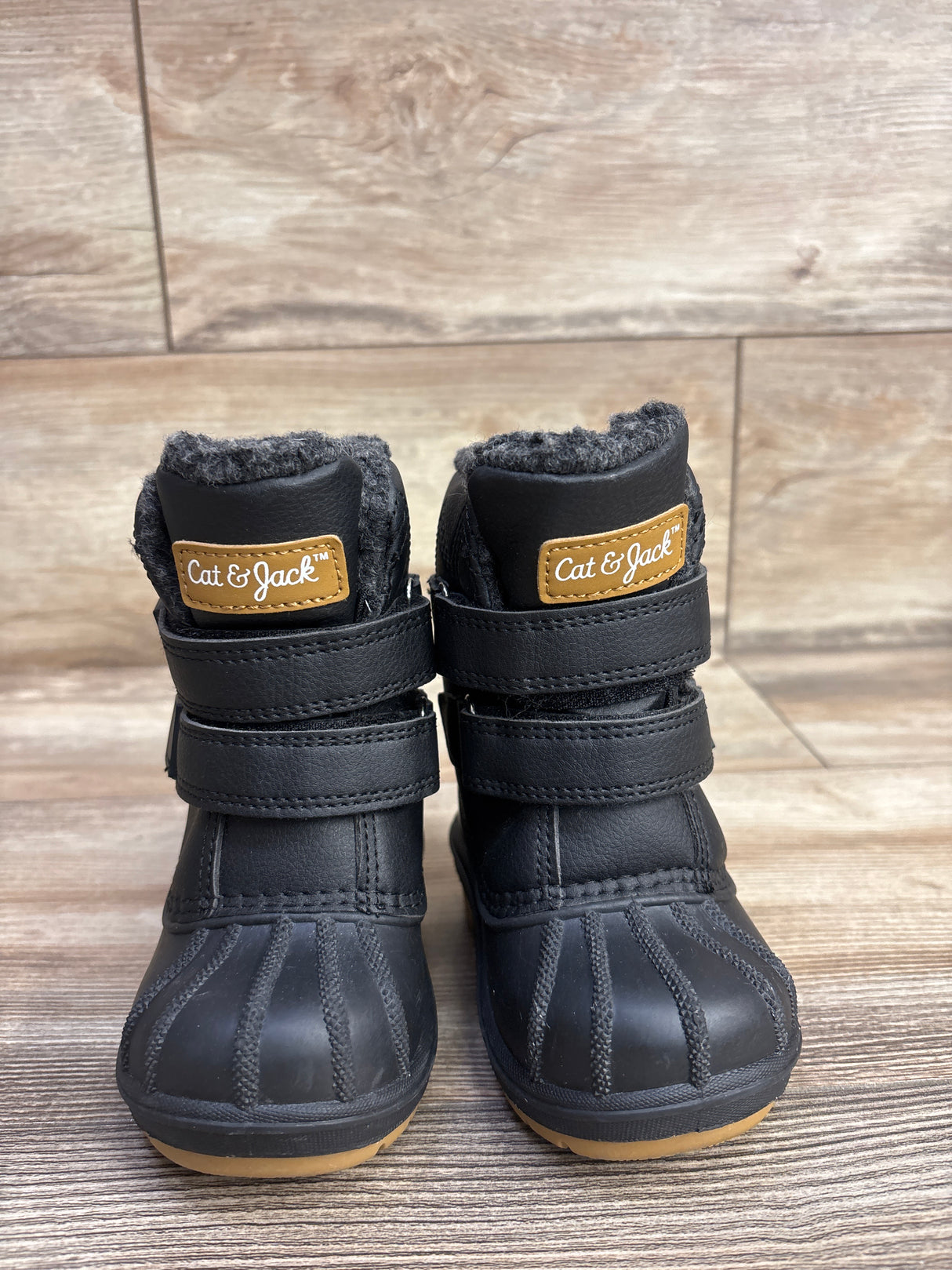 Cat & Jack Denver Winter Boots Black sz 5c