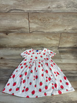 Old Navy Strawberry Print Dress Ivory sz 3T
