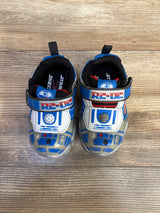 NWOT Star Wars x Skechers R2-D2 Light Up Shoes Blue sz 5c