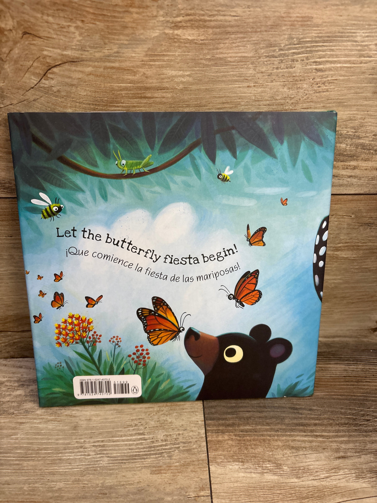 Señorita Mariposa Bilingual English-Spanish Edition Hardcover Book
