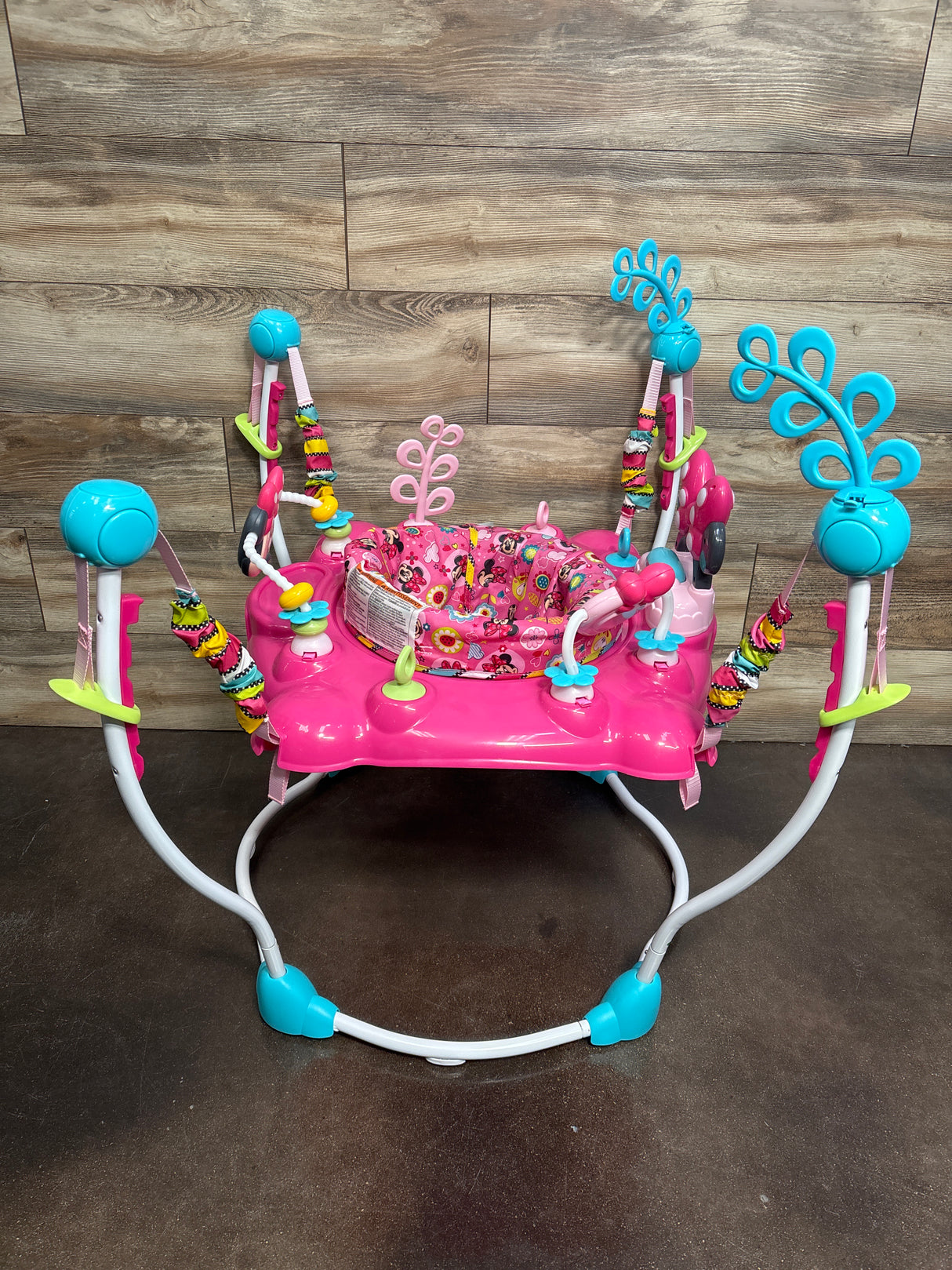 Bright Starts Minnie Mouse PeekABoo Activity Jumper