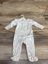 NEW Tres Beau Et Belle Floral Bodysuit White sz 0-3m