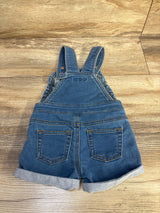 BCBG Girls Denim Shortalls Blue sz 12m