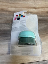 NEW Boon Snug Silicone Sippy Cup Lids & Straws 6pc Blue