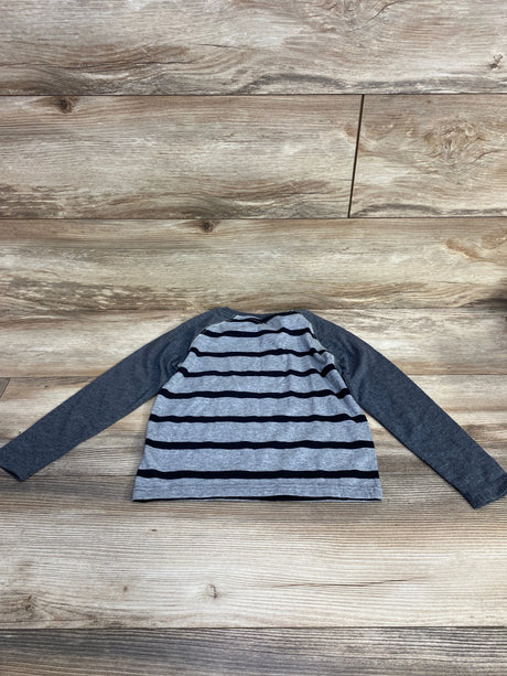 NEW Kids Korner Striped Shirt Grey sz 4T - Me n Mommy To Be