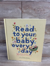 Read to Your Baby Every Day: 30 Classic Nursery Rhymes Hardcover Book