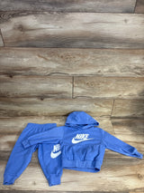 Nike 2pc Pullover Sweatshirt & Jogger Set Blue sz 2T