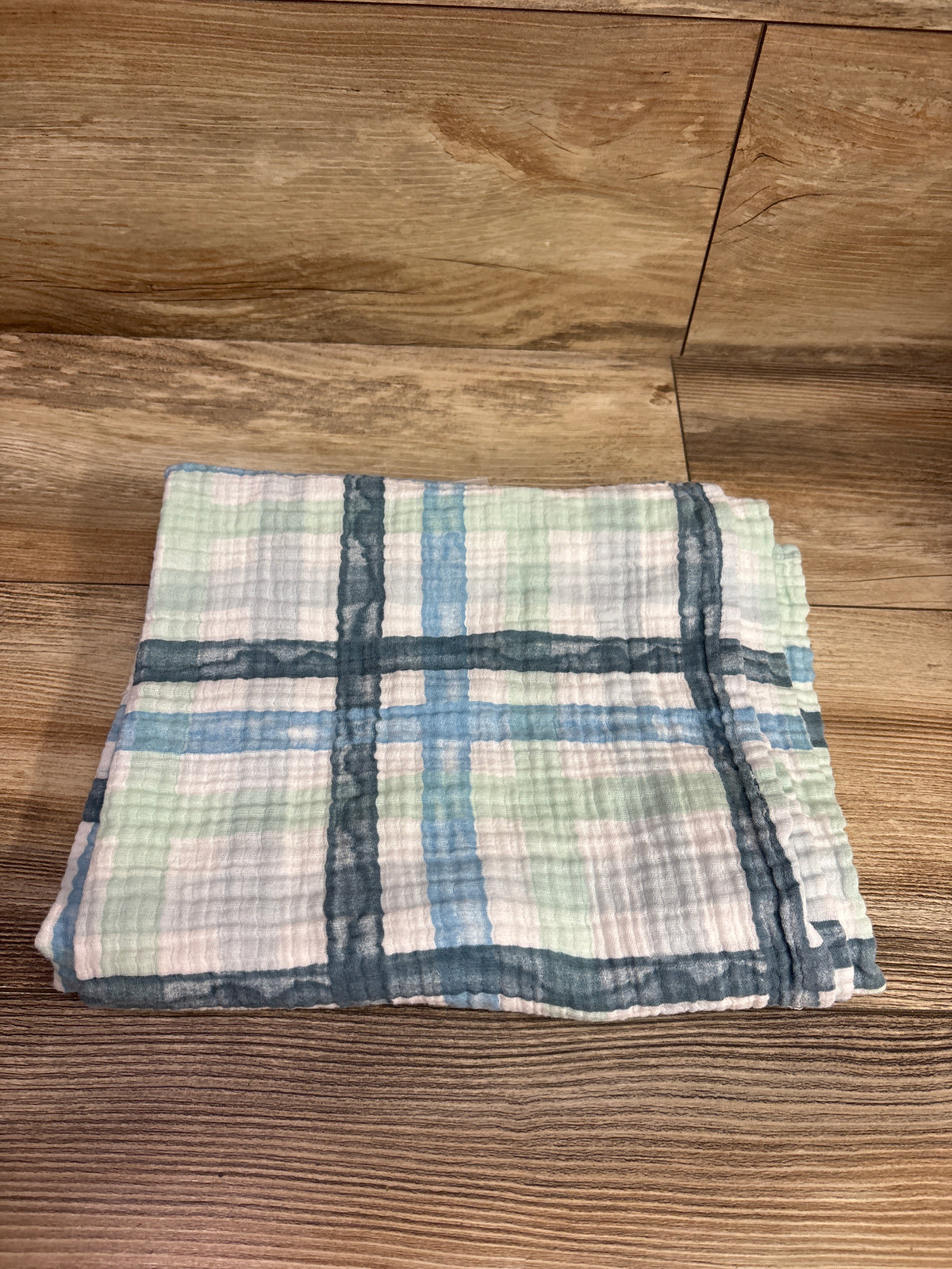 Aden by Aden + Anais Muslin Swaddle Blanket Blue 44x44''