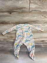 Old Navy Dinosaur Sleeper Beige sz 0-3m
