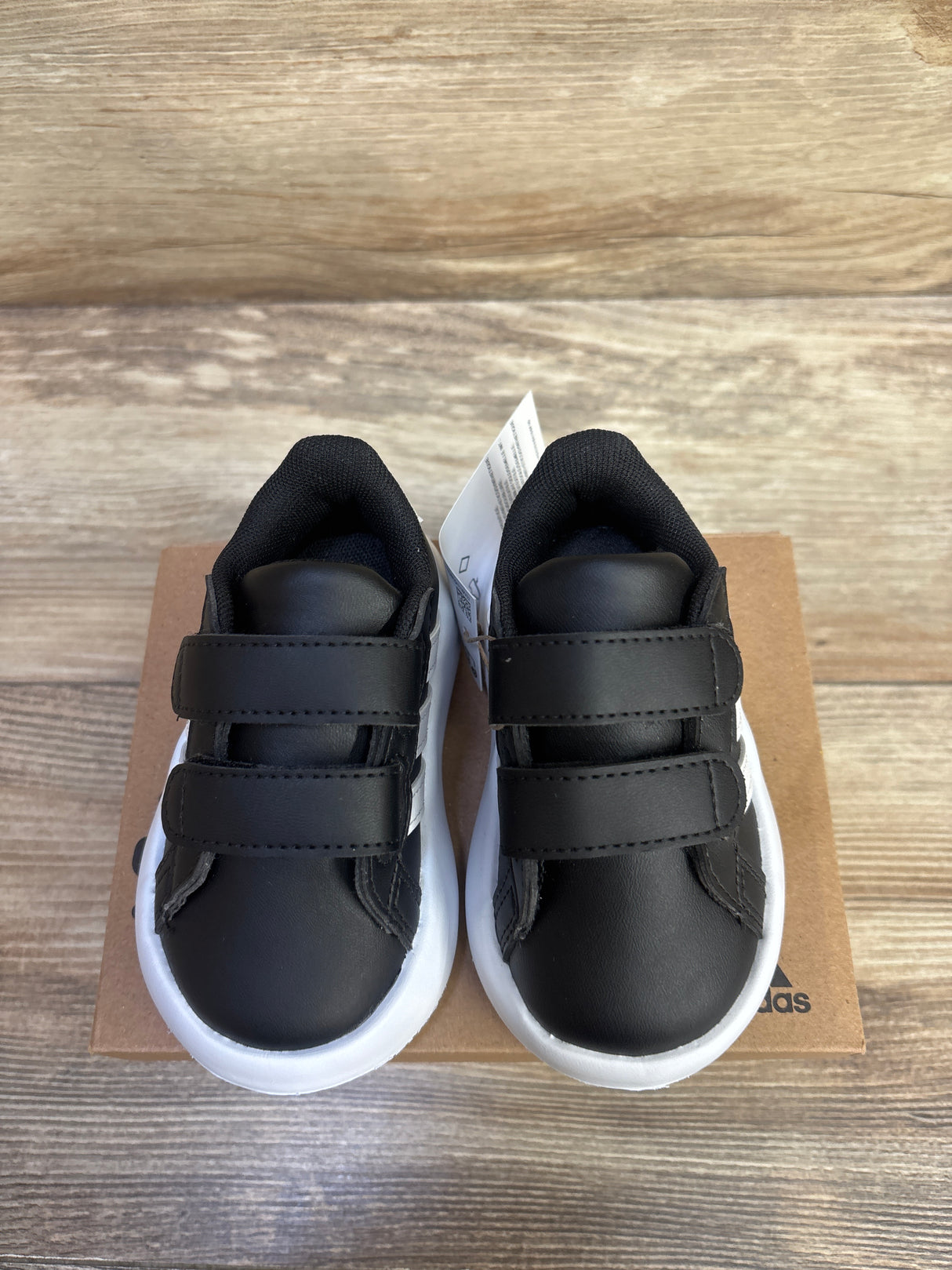 NEW Adidas Grand Court 2.0 Sneakers Black sz 5c