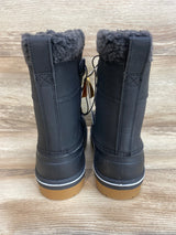 NEW Cat & Jack Kit Black Winter Boots sz 4Y