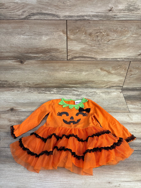 Little Lass Pumpkin Tunic Orange sz 24m - Me n Mommy To Be