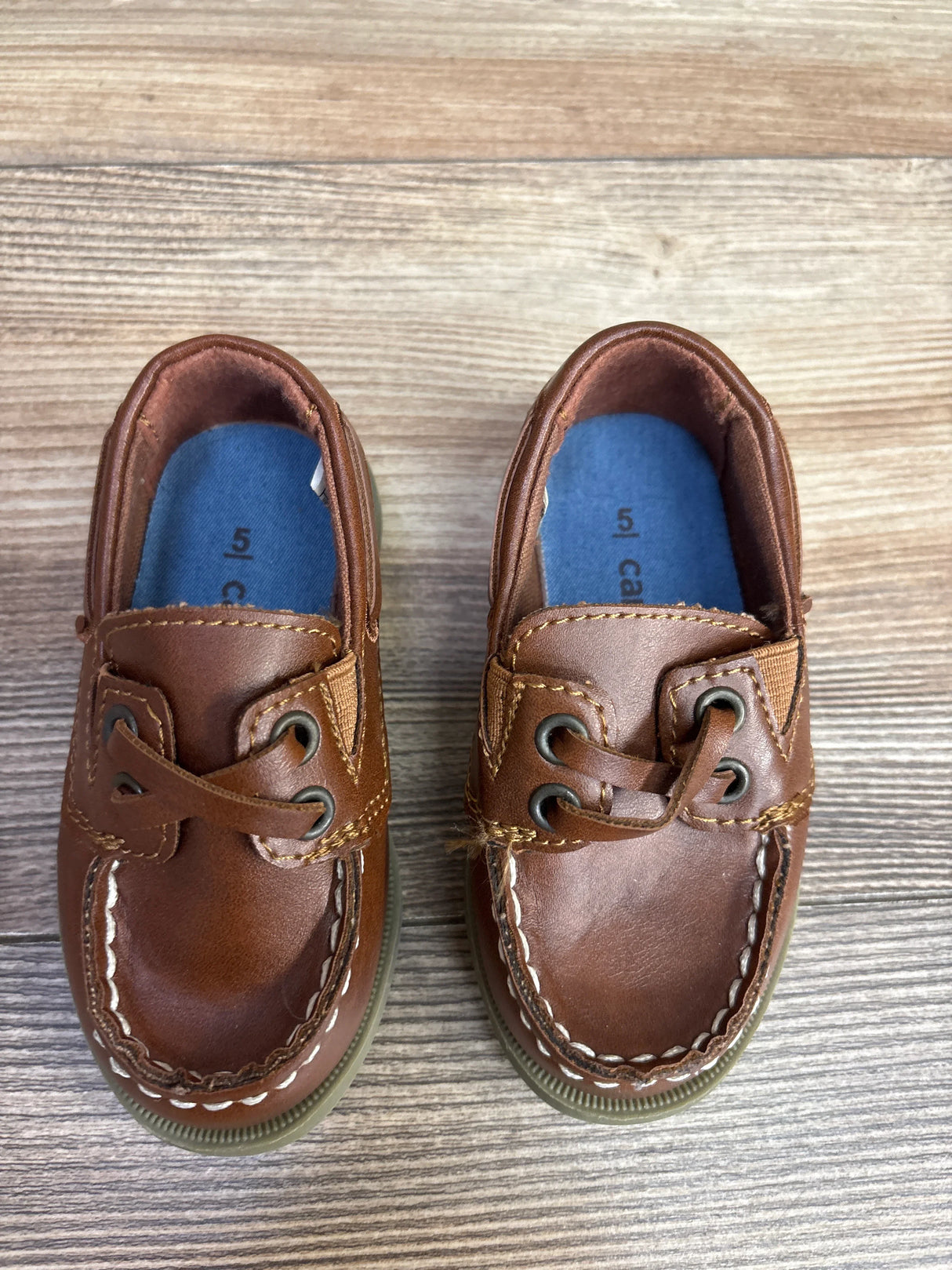 Carter's Bauk Slip-On Boat Shoes Brown sz 5c
