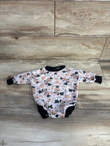 June and Mae Minnie Mouse Halloween Bodysuit Pink sz 0-3m