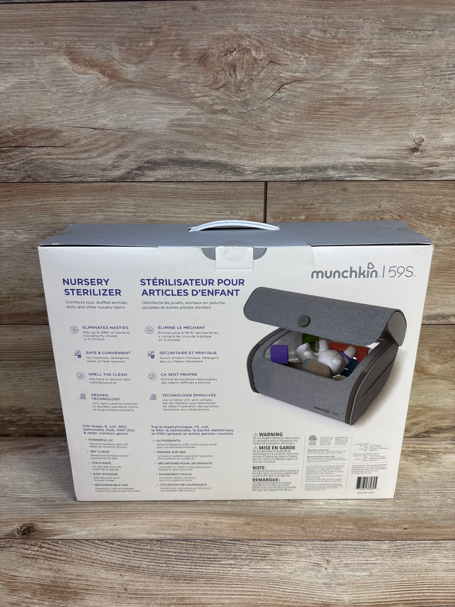 NEW Munchkin 59S Nursery Sterilizer