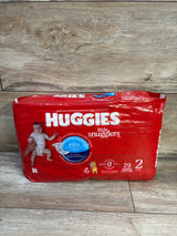 NEW Huggies Little Snugglers Baby Diapers 29ct. Size 2