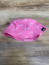 Nike Infant Swoosh Bucket Hat with Chin Strap Pink