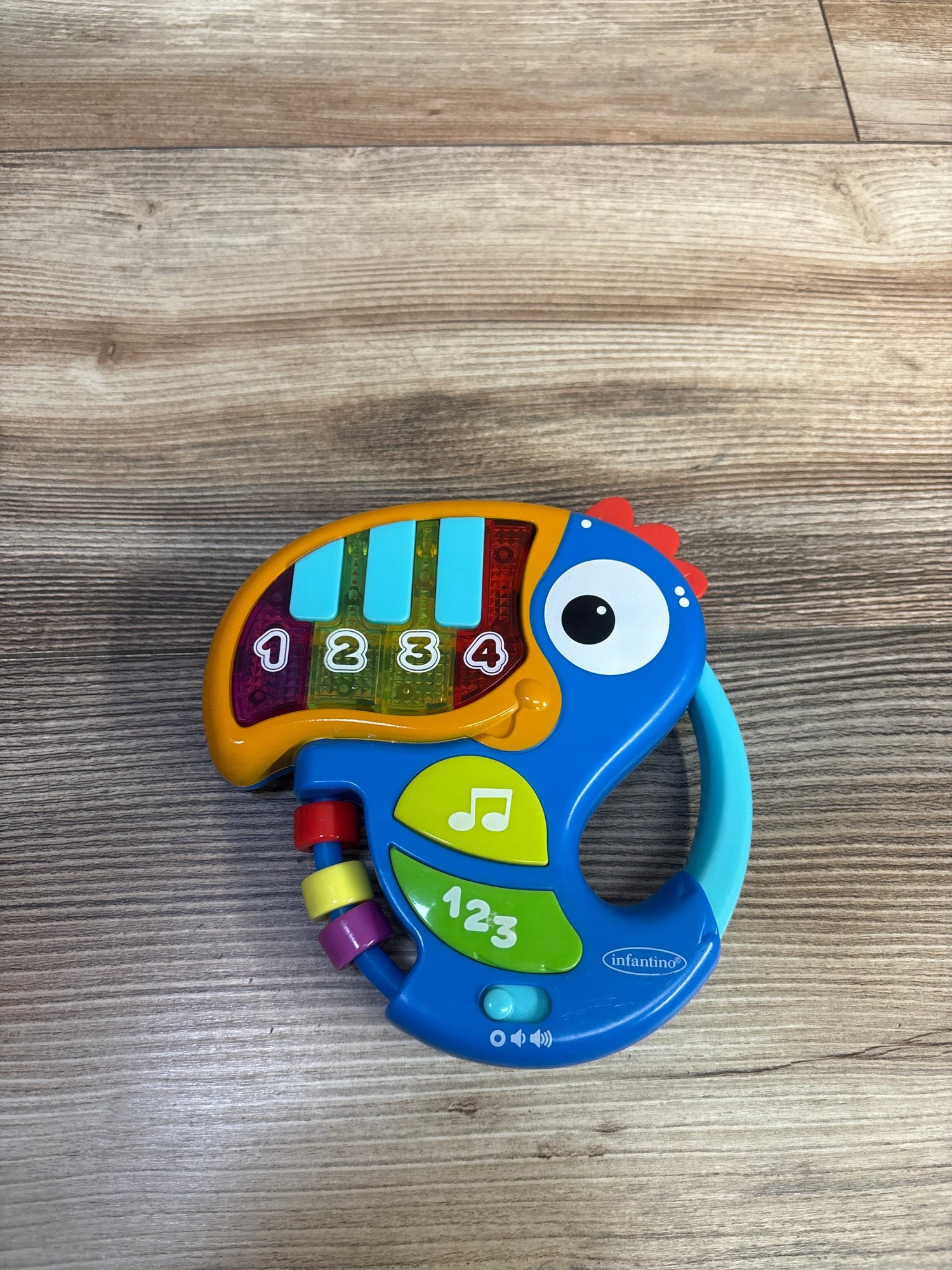 Infantino Piano & Numbers Learning Toucan