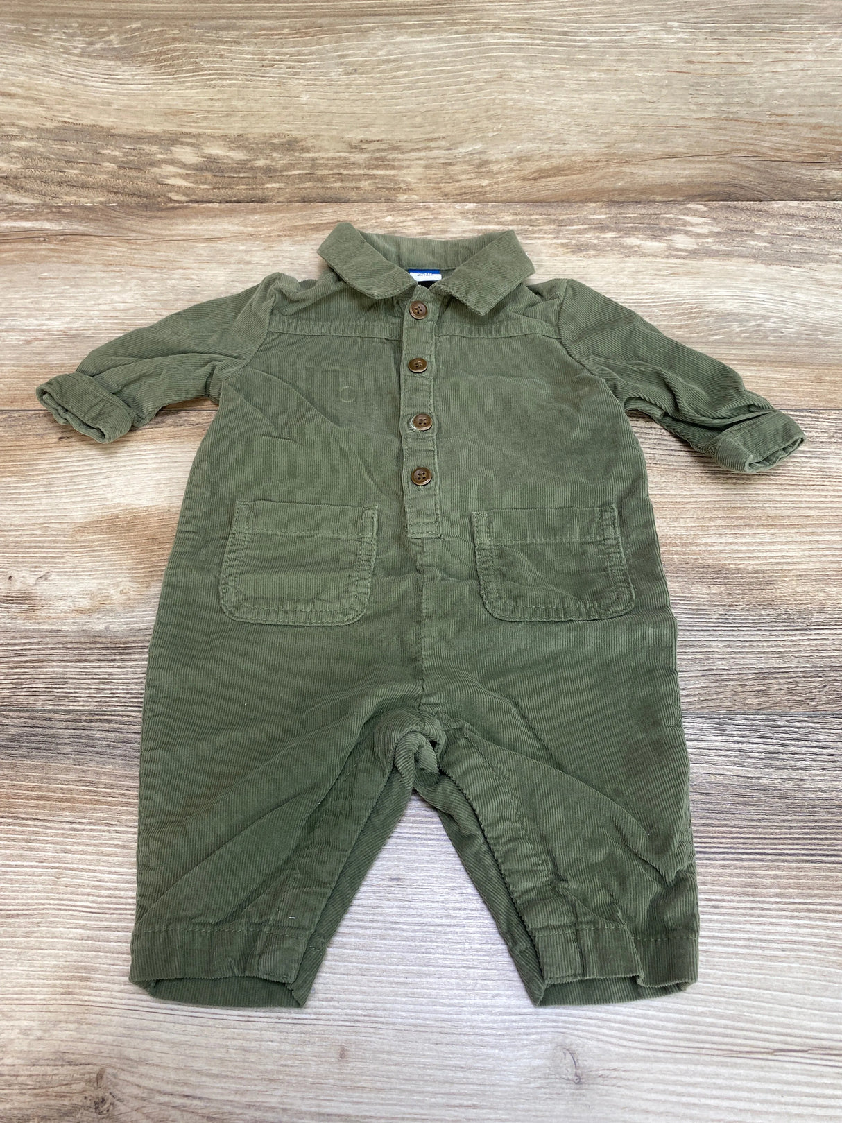 Old Navy Corduroy Jumpsuit Green sz 0-3m