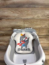 Tavlshero Foldable Baby Bath Tub w/ Thermometer Grey