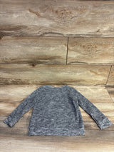 Old Navy Pocket Thermal Knit Long Sleeve Shirt Grey sz 4T
