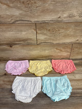 5pk Bloomers Pink sz 6-12m