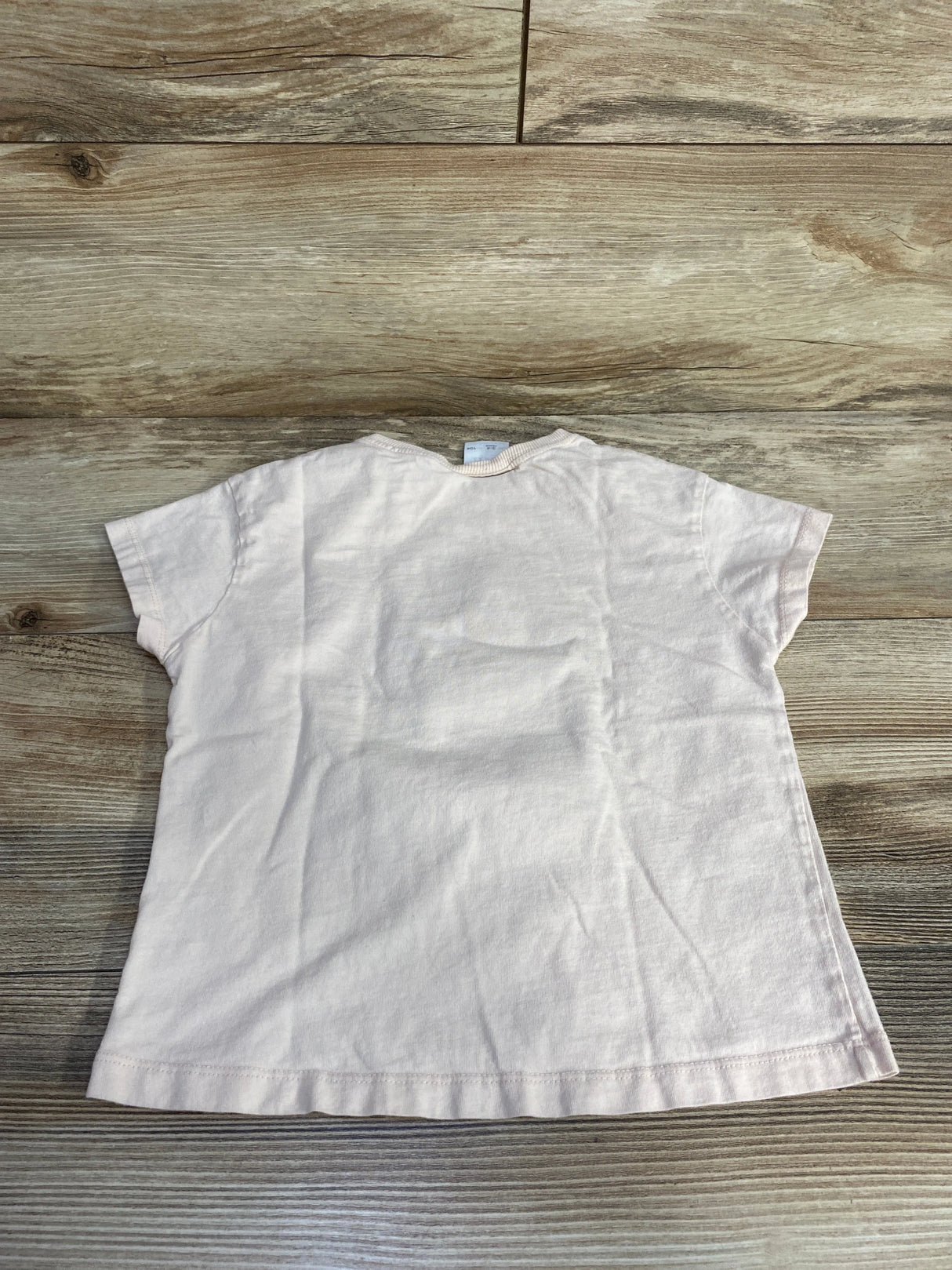 Zara Cool Poodle Shirt Pink sz 3-4T