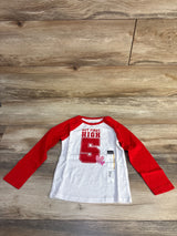 NEW Okie Dokie But First High 5 Red/White T-Shirt sz 3T
