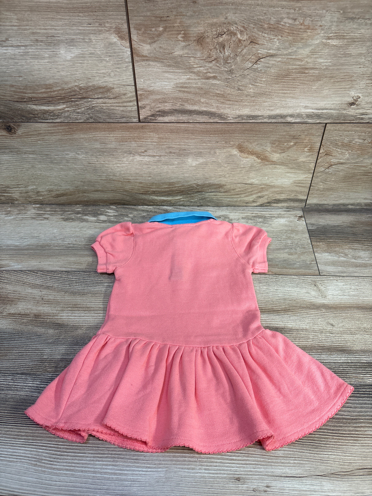 NHL Vegas Golden Knights A Line Polo Dress Coral sz 18m