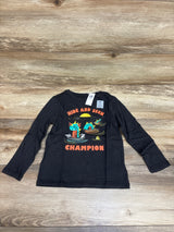 NEW Old Navy Hide and Seek Champion Long Sleeve Shirt Grey sz 4T